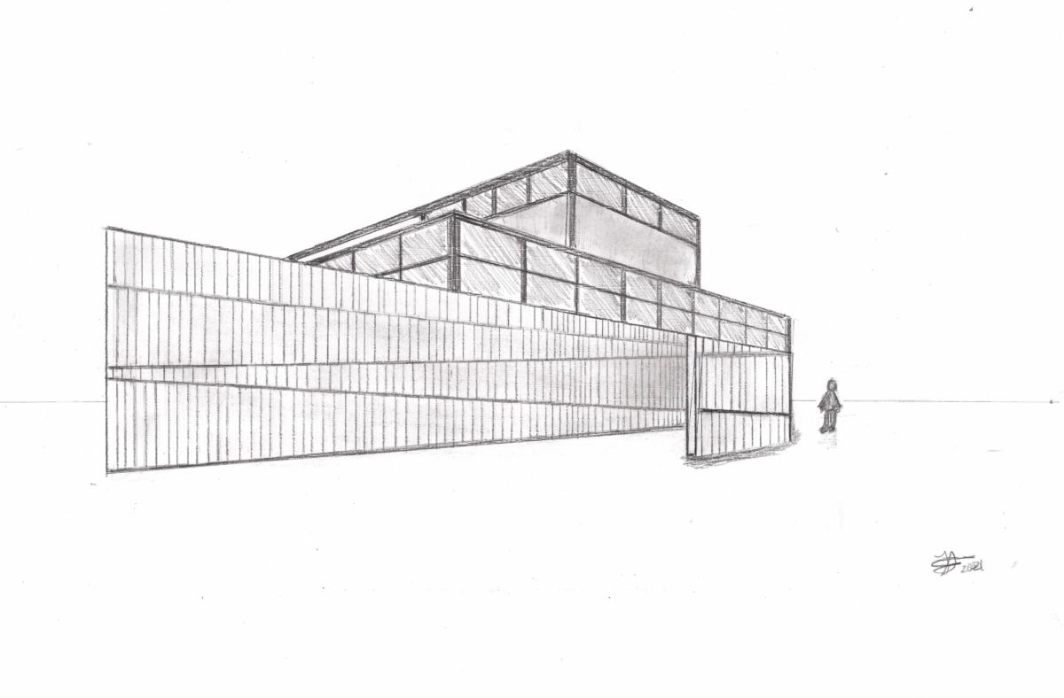 RAIC-350-Anonomus-North-Elevation